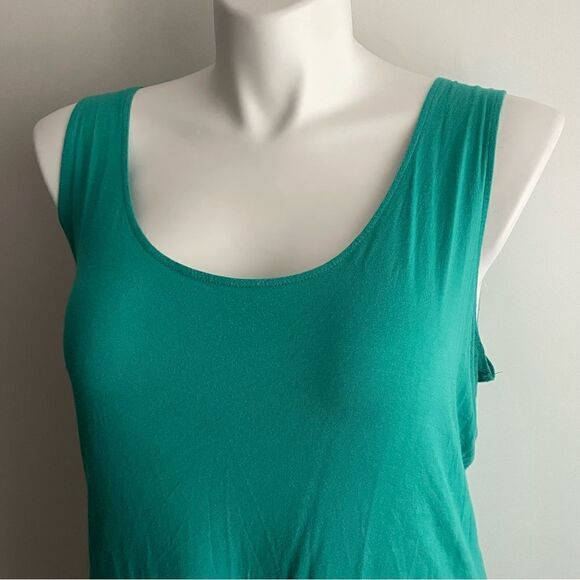 Turquoise Tank Top by Tahari, Size 1X - Picture 4 of 8